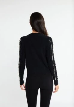 Faina Vesten Gebreid Vest Tuxe Dames Zwart -Faina Verkoop 018367bdabacdf1382be56f460015467