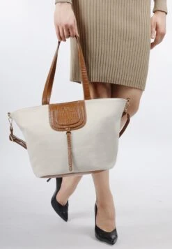 Faina Shoppers Shopper Mioki Dames Crème 9 Faina Shoppers Shopper Mioki Dames Crème -Faina Verkoop 04e0f0417121e4a5eeae4af22fdf56ce