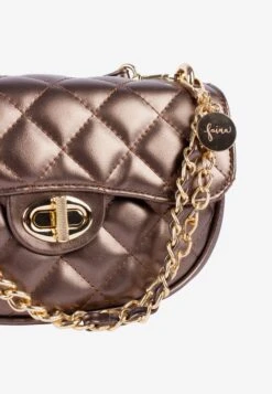 Faina Schoudertassen Schoudertas Dames Brons -Faina Verkoop 088d300756aee38b6755aaf9241ccaf3