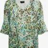 Faina Blouses Met Korte Mouw Blouse Dames Groen -Faina Verkoop 08c41959e60b5603593abbecf59881ce