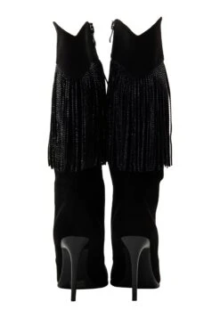 Faina Dulcey - Cowboy-/Bikerlaarsjes - Schwarz -Faina Verkoop 09ba7521ba634d45a9a75ab55d878866