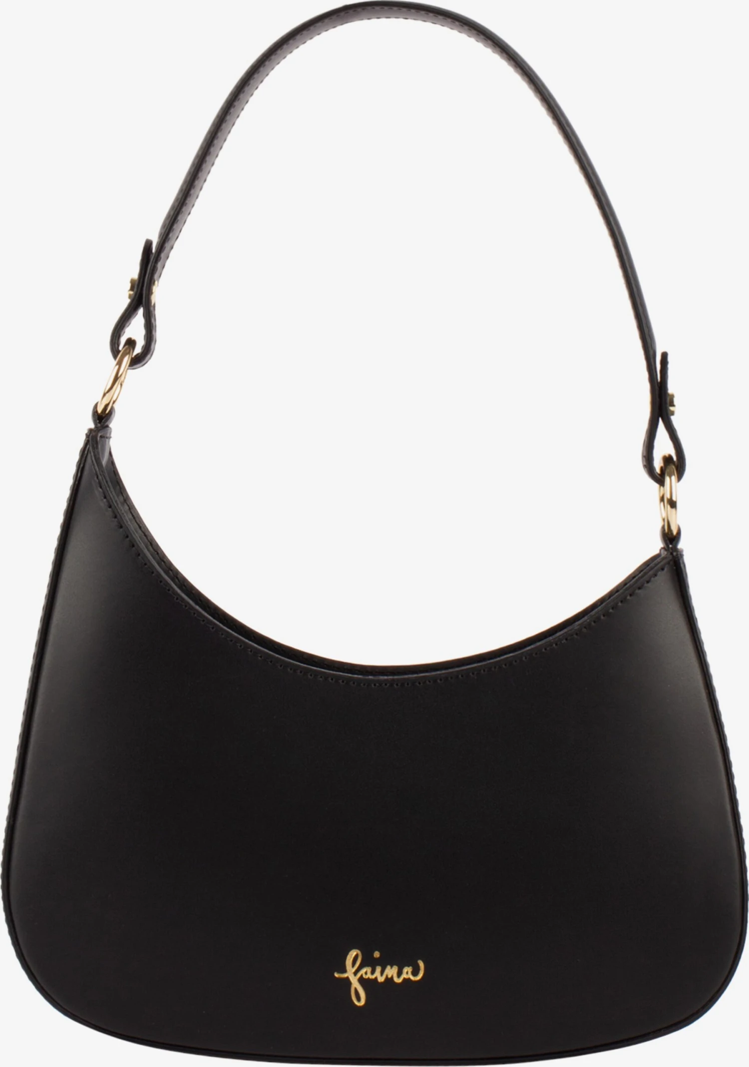 Faina Schoudertassen Schoudertas Dames Zwart 2 Faina Schoudertassen Schoudertas Dames Zwart