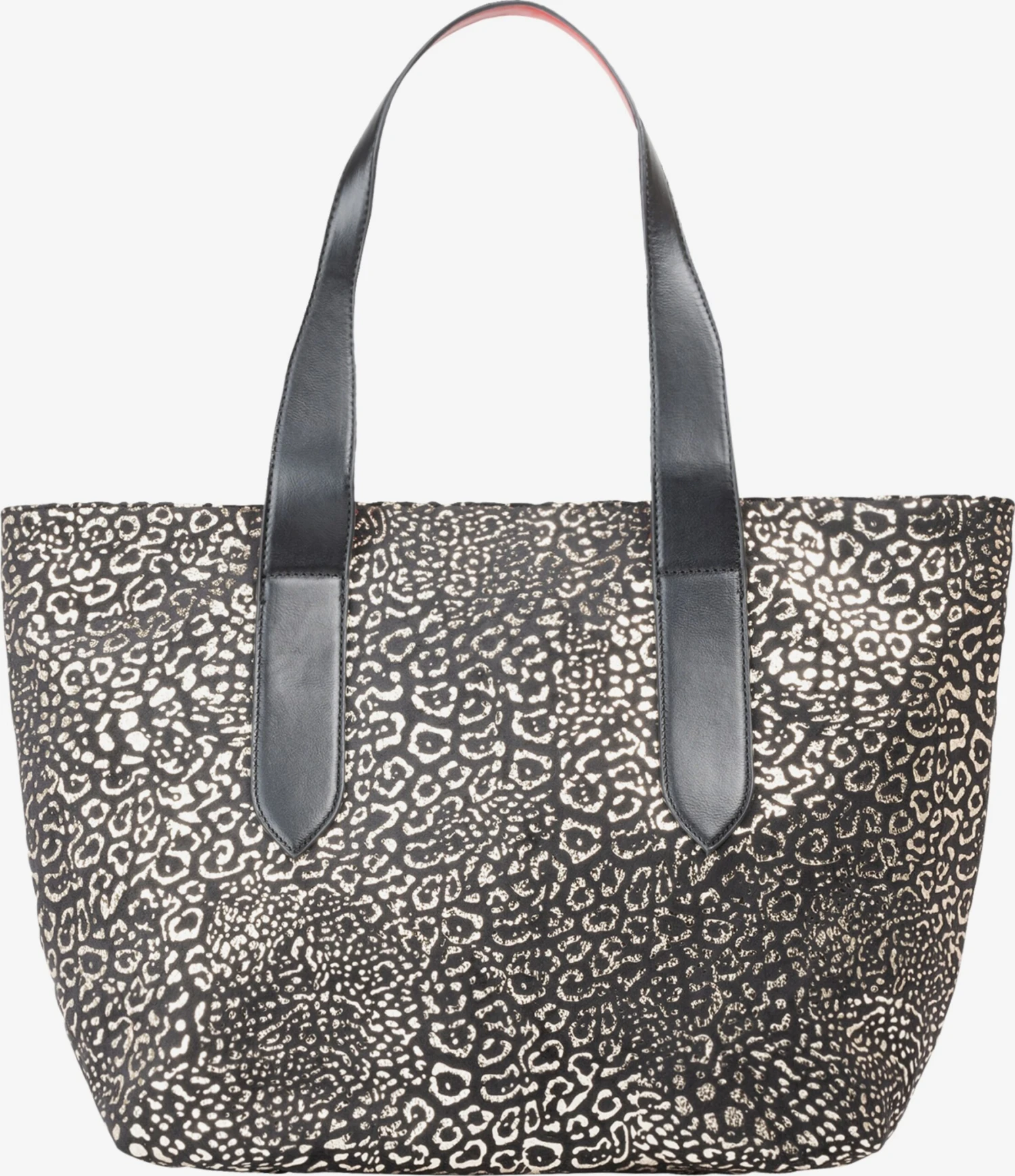 Faina Shoppers Shopper Dames Goud / Zwart 3 Faina Shoppers Shopper Dames Goud / Zwart