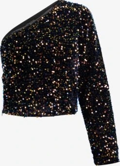 Faina Blouseshirts Blouse Dames Nachtblauw