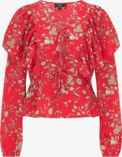 Faina Blouseshirts Blouse Dames Rood