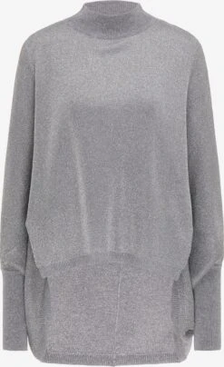 Faina Fijngebreide Truien Trui Dames Zilver