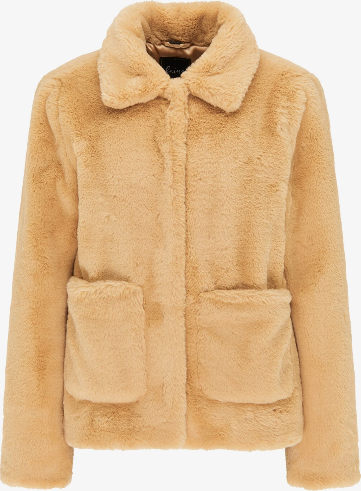 Faina Winterjassen Winterjas Dames Lichtbruin 3 Faina Winterjassen Winterjas Dames Lichtbruin