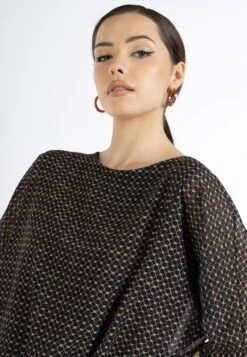 Faina Blouses Met Korte Mouw Blouse Dames Zwart -Faina Verkoop 29716719c648ab8b8213b1f189824024