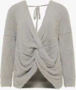 Faina Truien Trui Dames Grijs