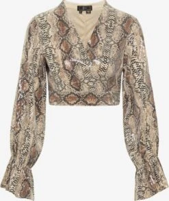 Faina Blouseshirts Blouse Dames Beige