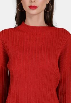 Faina Basic Truien Trui Dames Roestrood -Faina Verkoop 2e8efbfc0c91b033347b7e61c3644a78