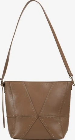 Faina Schoudertassen Schoudertas Dames Bruin