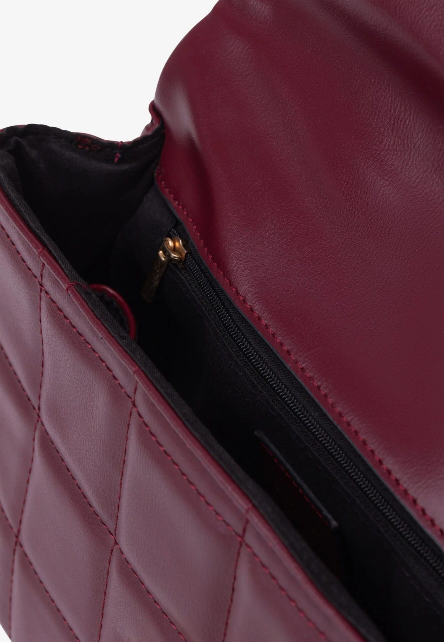 Faina Schoudertassen Schoudertas Dames Kersrood 6 Faina Schoudertassen Schoudertas Dames Kersrood - Image 4