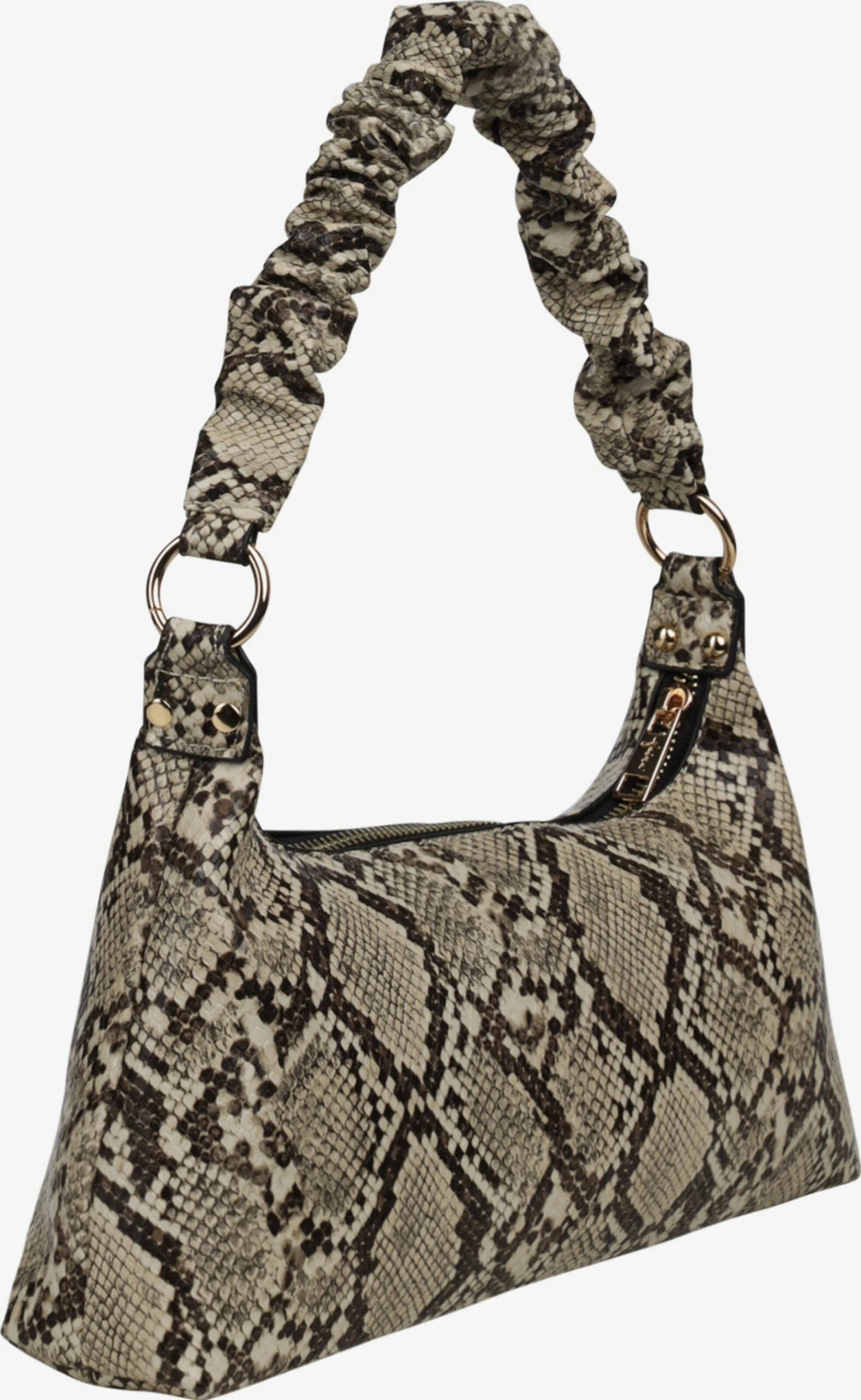 Faina Schoudertassen Schoudertas Dames Beige / Antraciet 4 Faina Schoudertassen Schoudertas Dames Beige / Antraciet - Image 2