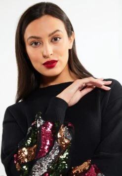 Faina Fijngebreide Truien Trui Caneva Dames Zwart -Faina Verkoop 47736c76d0a3ded4376b17161a7205d8