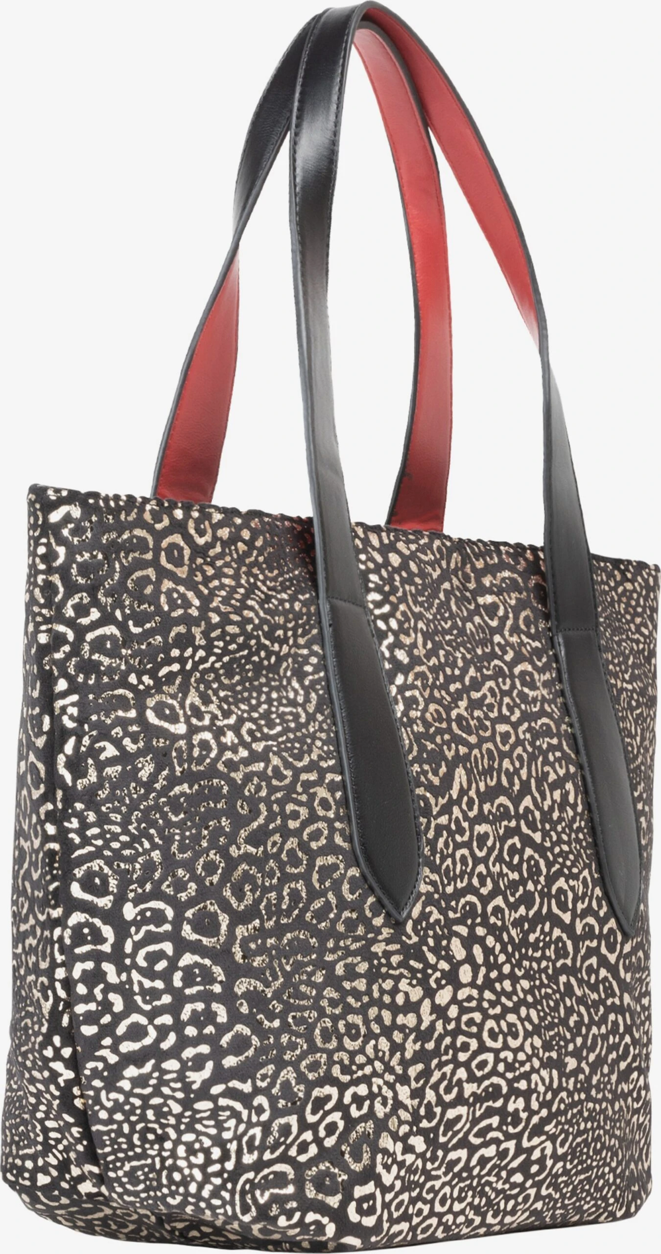 Faina Shoppers Shopper Dames Goud / Zwart 4 Faina Shoppers Shopper Dames Goud / Zwart - Image 2