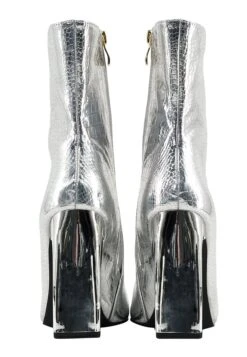 Faina Paino - Enkellaarsjes Met Hoge Hak - Silber -Faina Verkoop 48ef482b104844a5b85c219962744436