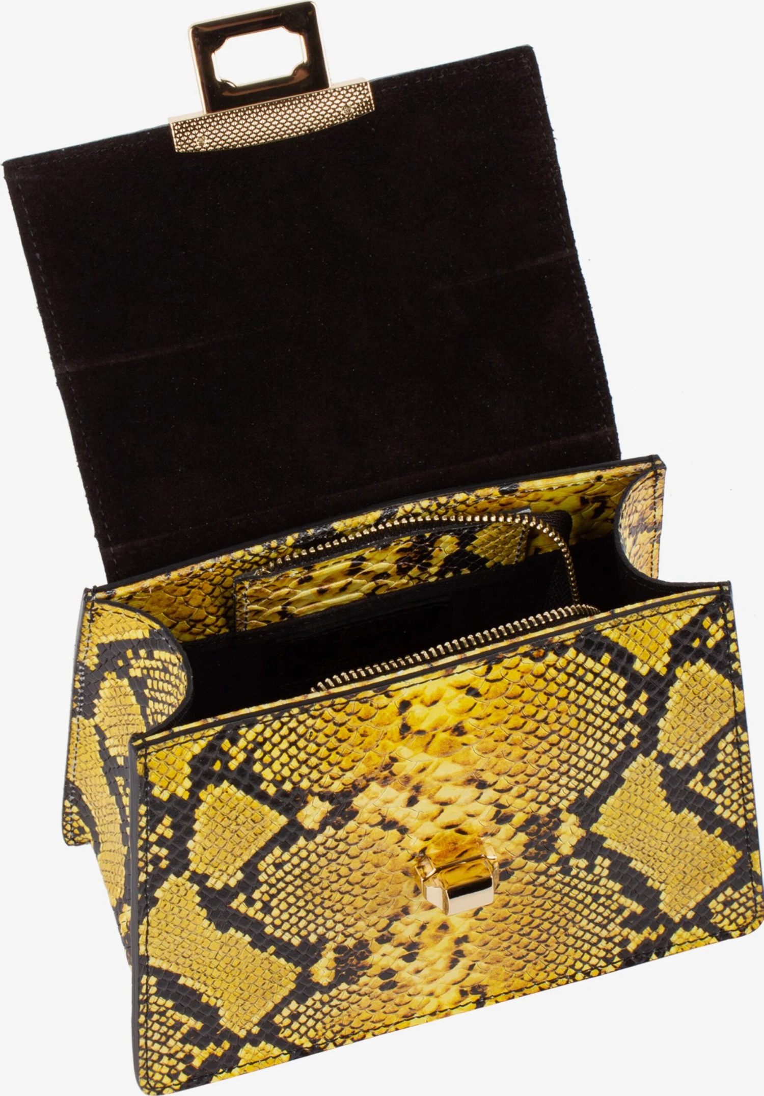 Faina Handtassen Handtas Dames Geel / Zwart 4 Faina Handtassen Handtas Dames Geel / Zwart - Image 2