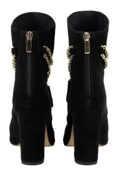 Faina Enkellaarsjes Met Hoge Hak - Schwarz -Faina Verkoop 4dde8e8bba954cf2aed5f1592716db71