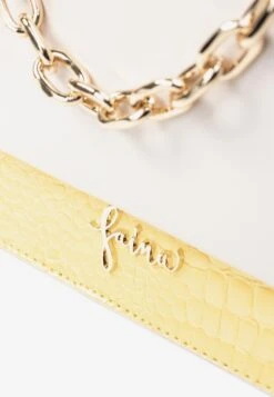 Faina Handtassen Handtas Dames Goudgeel -Faina Verkoop 564604af66210964b174bb0d810838db