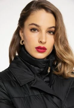 Faina Tussenjassen Tussenjas Dames Zwart -Faina Verkoop 571b118bbf996c69e39f485544841a63