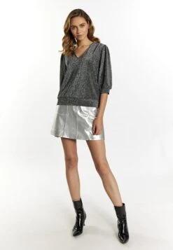 Faina Blouses Met Korte Mouw Blouse Dames Zilver 10 Faina Blouses Met Korte Mouw Blouse Dames Zilver -Faina Verkoop 57844b574366ecc1b8ba50957fdd385f