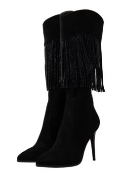 Faina Dulcey - Cowboy-/Bikerlaarsjes - Schwarz -Faina Verkoop 5c59680d62af4c40a2c0a2d74383ecd0