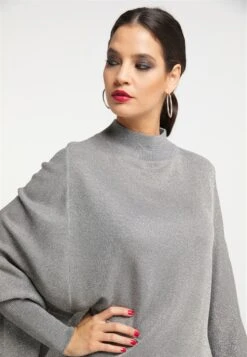 Faina Fijngebreide Truien Trui Dames Zilver -Faina Verkoop 6662ece325a45e3de5b250f2bd61b654 1