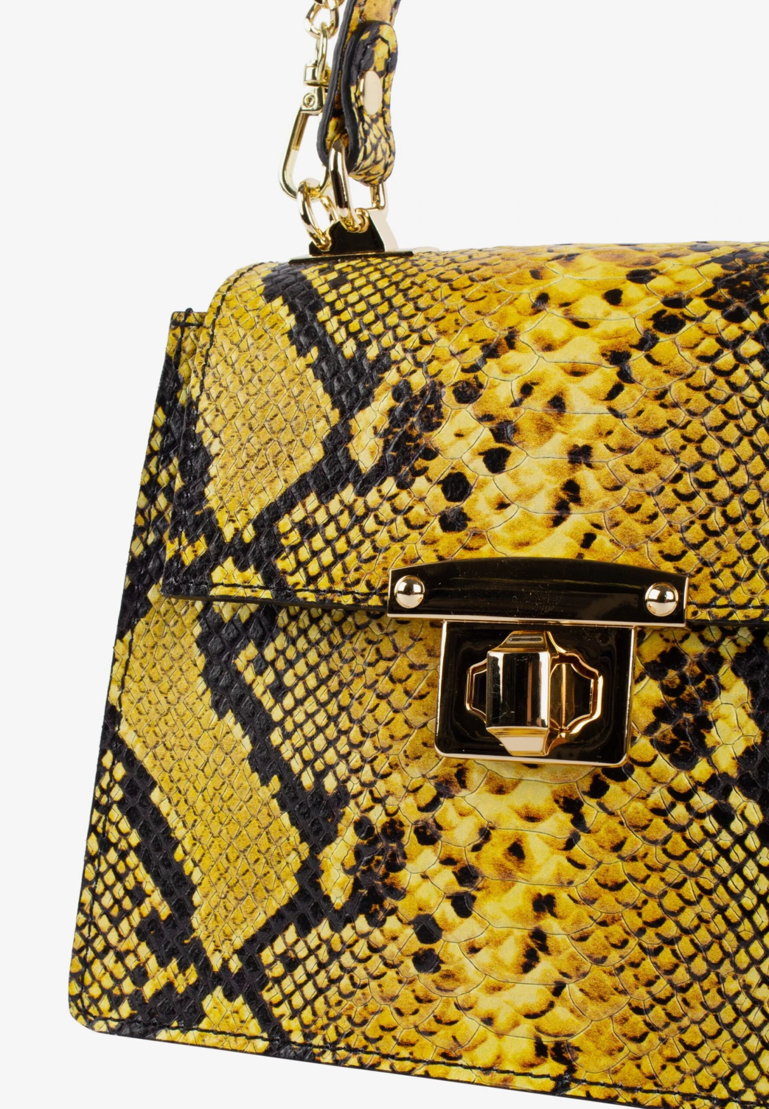 Faina Handtassen Handtas Dames Geel / Zwart 6 Faina Handtassen Handtas Dames Geel / Zwart - Image 4