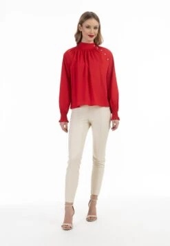 Faina Overhemden Blouse Dames Rood -Faina Verkoop 6a49944d7d5dd1228846896c8cd575bb