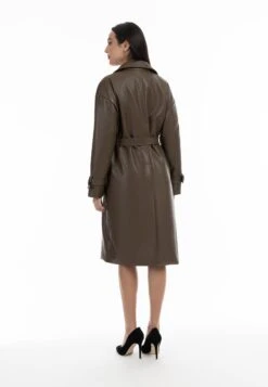 Faina Trenchcoat - Schokolade 9 Faina Trenchcoat - Schokolade -Faina Verkoop 6a4a38febf674b53a32fa84be369bbbf