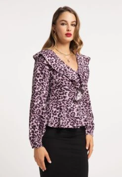 Faina Blouseshirts Blouse Dames Lila / Bessen -Faina Verkoop 7422011da4637b7c2f499d7b41b708f3