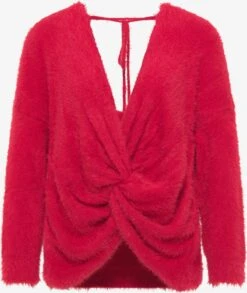 Faina Truien Trui Dames Cranberry