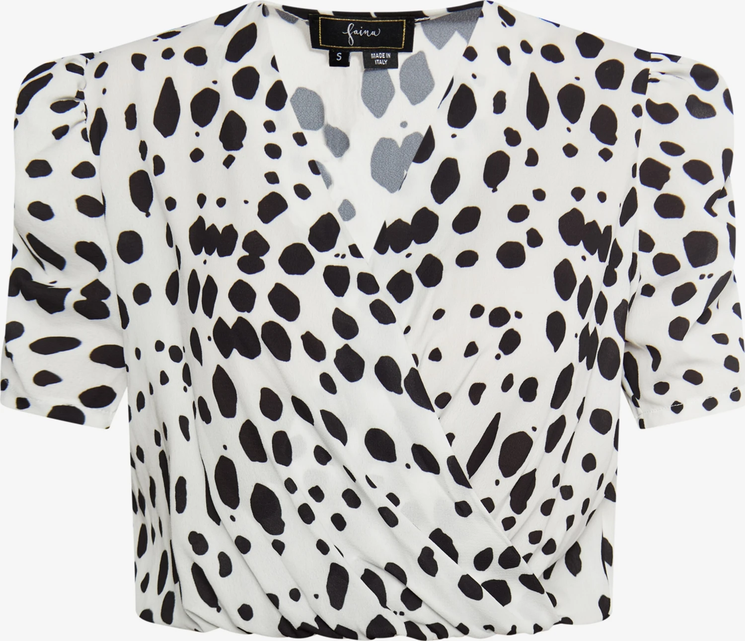 Faina Blouses Met Korte Mouw Blouse Dames Wit 3 Faina Blouses Met Korte Mouw Blouse Dames Wit