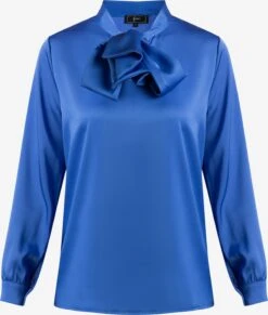 Faina Blouseshirts Blouse Dames Royal Blue/koningsblauw