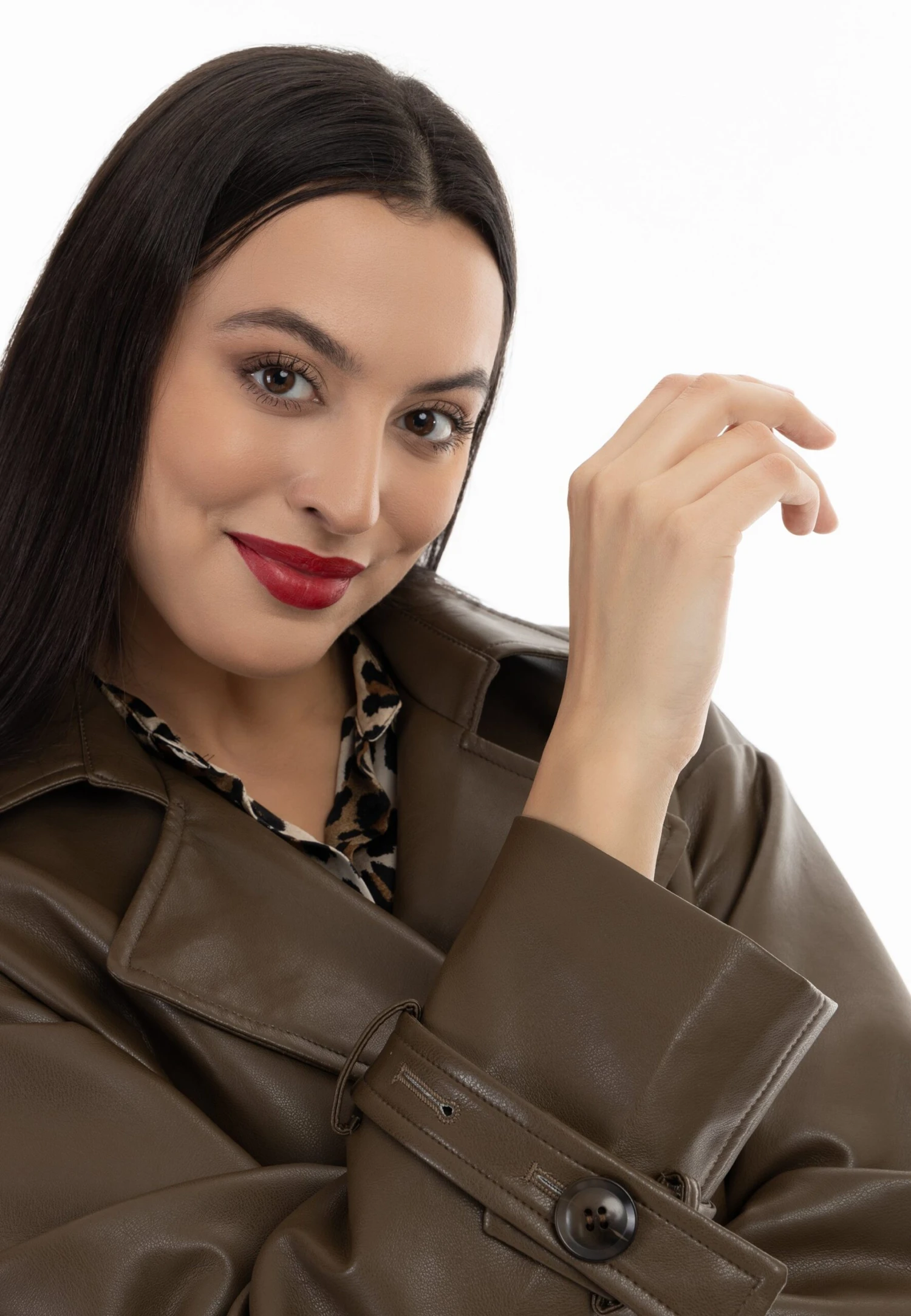 Faina Trenchcoat - Schokolade 6 Faina Trenchcoat - Schokolade - Image 4