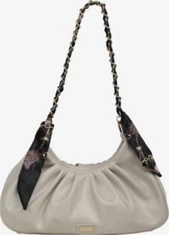 Faina Schoudertassen Schoudertas Dames Lichtbeige