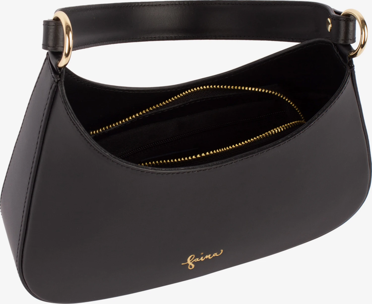 Faina Schoudertassen Schoudertas Dames Zwart 3 Faina Schoudertassen Schoudertas Dames Zwart - Image 2
