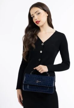 Faina Handtassen Handtas Dames Donkerblauw -Faina Verkoop 90a2f56b46a2a955cf68e1f9a729b082