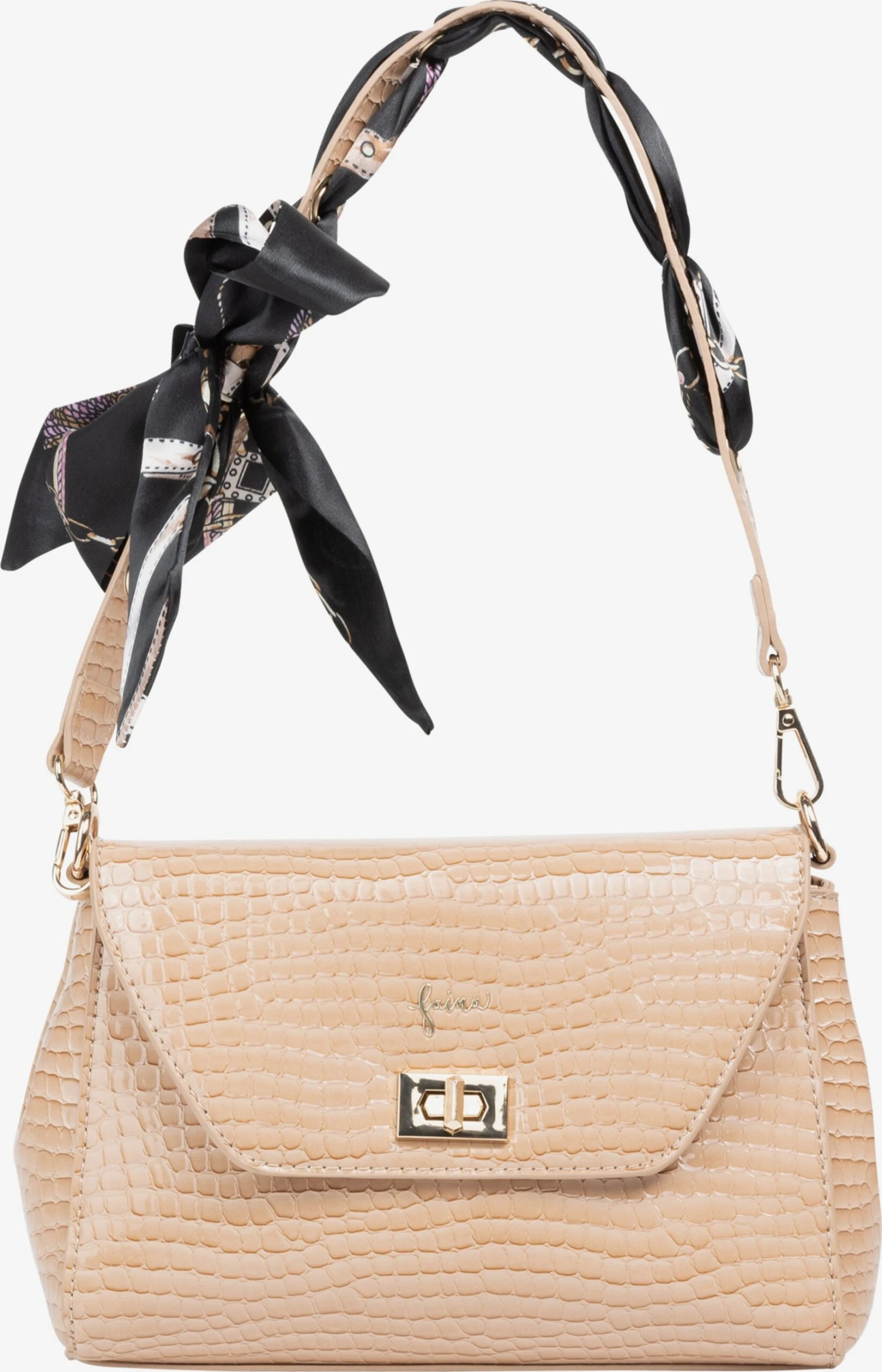 Faina Schoudertassen Schoudertas Tylin Dames Beige 3 Faina Schoudertassen Schoudertas Tylin Dames Beige