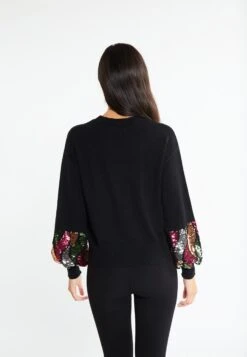 Faina Fijngebreide Truien Trui Caneva Dames Zwart -Faina Verkoop 9914b18dd87319edd047194876586057