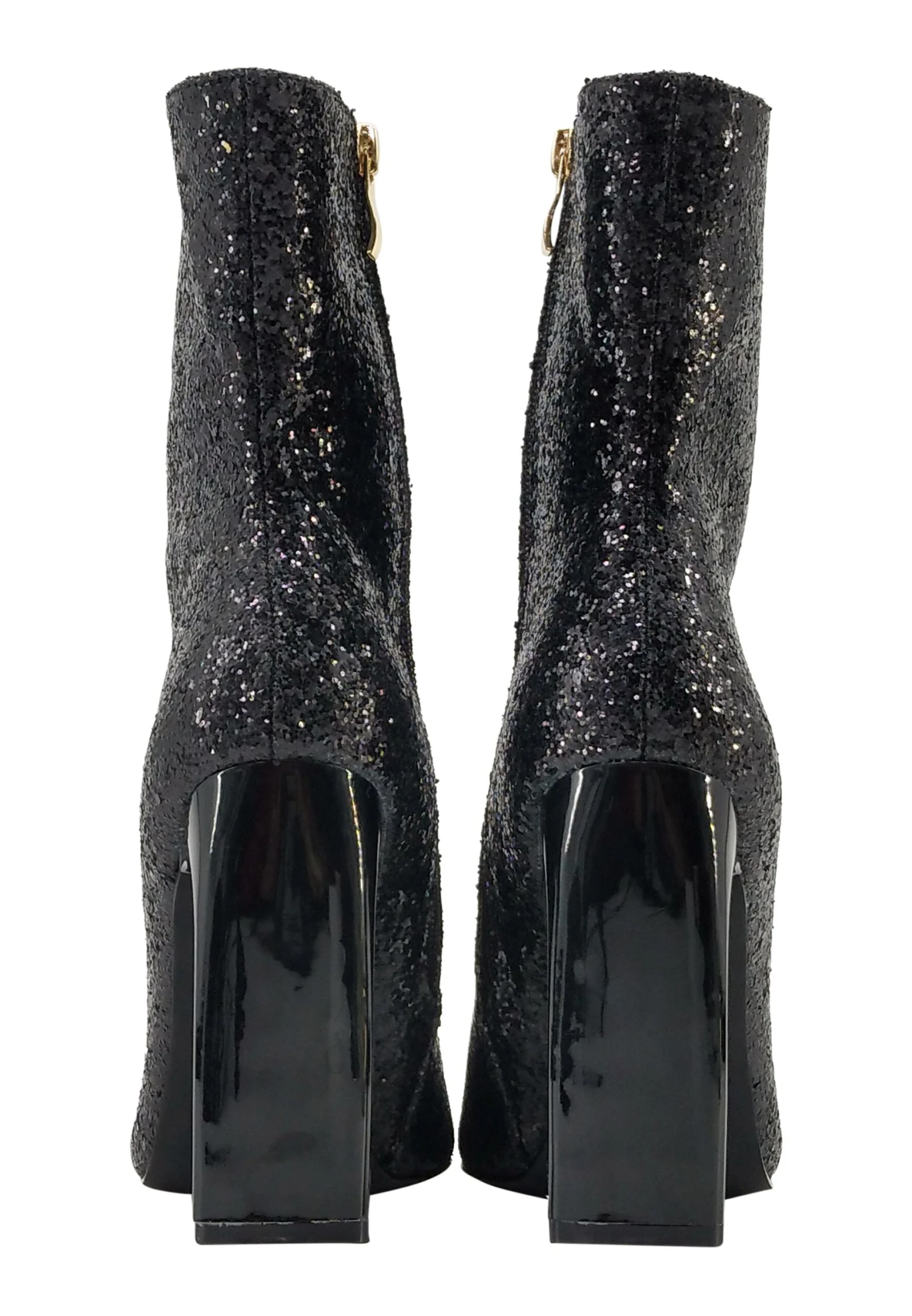 Faina Paino - Enkellaarsjes Met Hoge Hak - Schwarz 7 Faina Paino - Enkellaarsjes Met Hoge Hak - Schwarz - Image 5