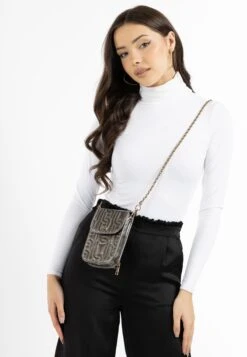 Faina Schoudertasjes Schoudertas Dames Zilvergrijs -Faina Verkoop a26bf750cc4b6b825429bae7748966b1