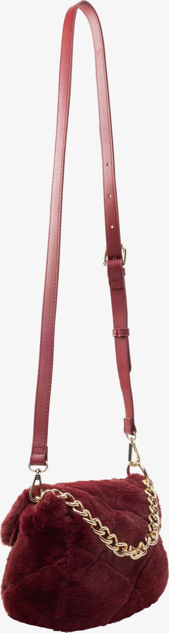 Faina Schoudertassen Schoudertas Dames Wijnrood 5 Faina Schoudertassen Schoudertas Dames Wijnrood - Image 3