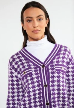 Faina Vesten Gebreid Vest Dames Donkerlila 11 Faina Vesten Gebreid Vest Dames Donkerlila -Faina Verkoop ab8f68d837787883a3bfec6a0ef06611