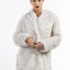 Faina Winterjas - Weiss -Faina Verkoop ac88d1ff426c40ed9fc8a90871da18a3