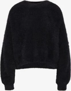 Faina Oversized Truien Oversized Trui Dames Zwart