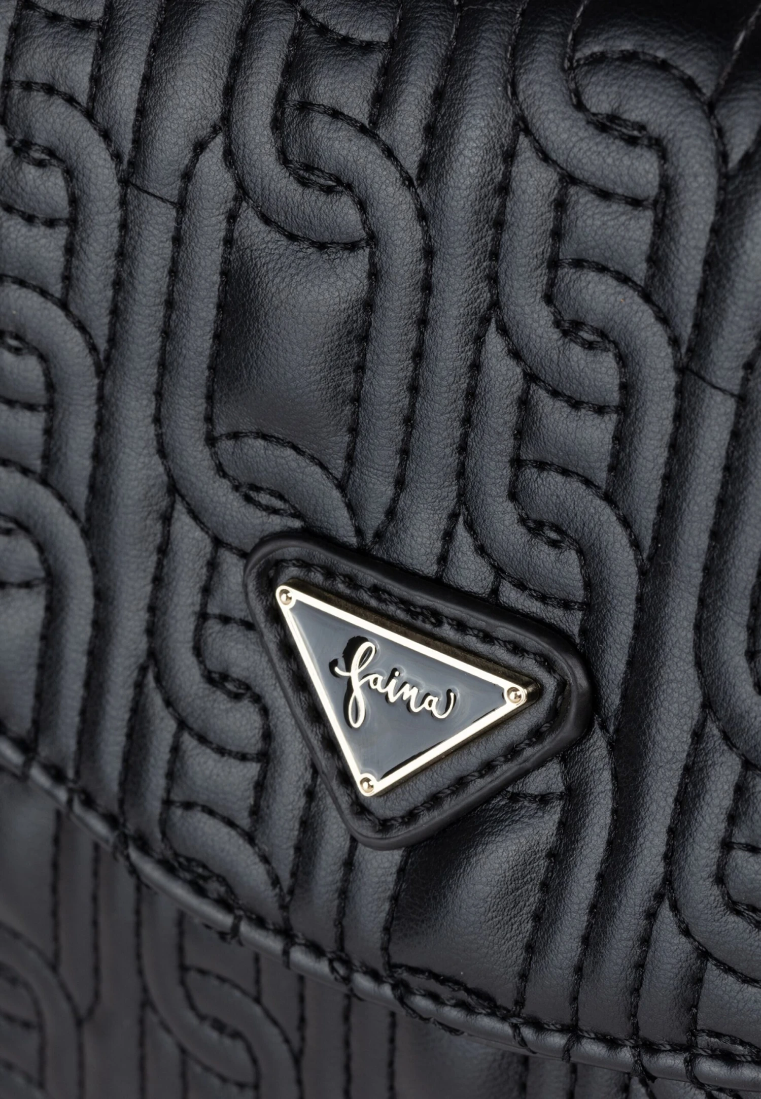 Faina Rugzakken Rugzak Dames Zwart 6 Faina Rugzakken Rugzak Dames Zwart - Image 5