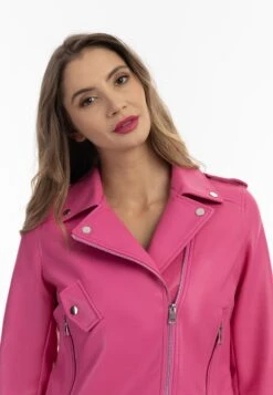 Faina Leren Jassen Tussenjas Dames Pink 11 Faina Leren Jassen Tussenjas Dames Pink -Faina Verkoop afe185d970c7aff48f06e57dc4d3f391