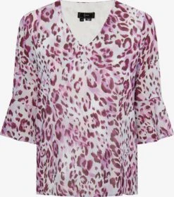 Faina Blouses Met Korte Mouw Blouse Dames Sering / Bessen
